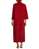 Ritz Textured Velvet Zip Caftan