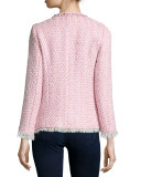 Tweed Beaded Jacket 