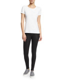 Krista Skinny Coated Jeans, Noir