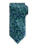 Paisley-Print Silk Tie