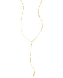 14K Gold Nude Remix Lariat Necklace