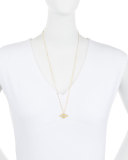 Beyah Turquoise Evil Eye Pendant Necklace