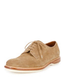 Steve Suede Derby Shoe, Tan