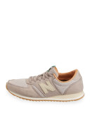 420 Mesh Low-Top Sneaker, Gray