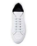 Classic Leather Low-Top Sneaker, White