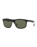 New Wayfarer Classic Sunglasses, Black