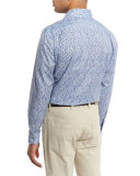 Quindici Sport Shirt, Bright Blue 