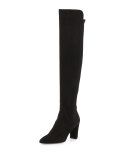 Fiftymimi Stretch Over-the-Knee Boot, Black