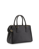 Saffiano Small Double-Handle Tote Bag, Nero (Black)