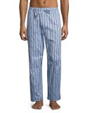 Mayfair 70 Striped Lounge Pants, Light Blue