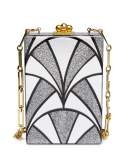 Carol Noveau Acrylic Clutch Bag