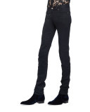 Raw Clean-Wash Skinny-Fit Denim Jeans