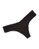 Perforated Microfiber Thong