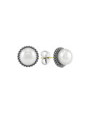 8.5mm Pearl Caviar Earrings