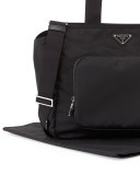 Vela Nylon Baby Bag, Black (Nero)
