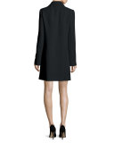 Raja V-Neck Cami Dress, Black
