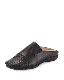 Gabor Woven Mule Sneaker, Black