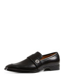 Broadwick Leather Loafer, Black