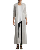 Washable Merino Wool Maxi Cardigan