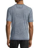 Burnout Short-Sleeve T-Shirt, Dark Indigo