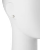Diamond Halo Stud Earrings, 0.77 tdcw