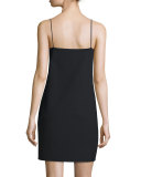 Raja V-Neck Cami Dress, Black