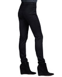 High-Waisted Stretch Jeans