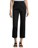Seloc Straight-Leg Cropped Pants