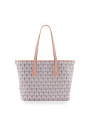 Marlborough Iphis Printed Little Tote Bag, Blush