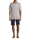 Ryan Short Pajama Set, Multicolor