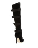 Fufius Hangisi 105mm Knee Boot, Black