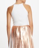 Cut-In Cropped Tank, Eraser
