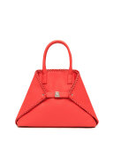 Ai Small Top-Handle Braided Shoulder Bag