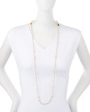 Evie Convertible Pearly Rosary Necklace