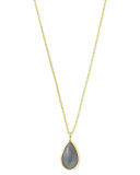 18k Rock Candy® Teardrop Pendant Necklace, Blue
