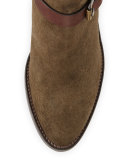 Liana Weatherproof Buckle Ankle Boot, Herb