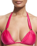 Bia Solid Swim Top, Pink (Available in Extended Cup Size)