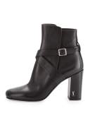 Babies 90mm Ankle-Strap Bootie, Nero