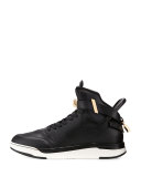 B Court Leather High-Top Sneaker
