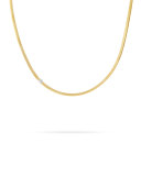 Masai 18K Single-Strand Necklace with Diamond Station