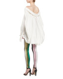 Metallic Slim-Leg Jeans, Multicolor