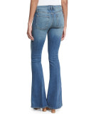 Voyage Flare-Leg Denim Trousers, Ten Thousand Thin