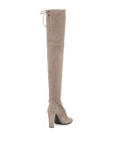 Highstreet Stretch Over-the-Knee Boot, Topo
