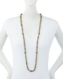 Ava Pyrite & Golden Nugget Necklace