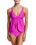 Cabana Solids Tankini Swim Top