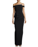 La Reina Off-the-Shoulder Gown 