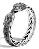 Men's Batu Legends Eagle Bracelet with Black Sapphires