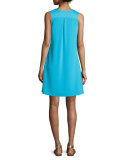 Sleeveless V-Neck A-Line Dress