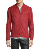 Lightweight Bomber Jacket, Red