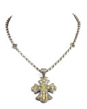 Flared Cross Pendant